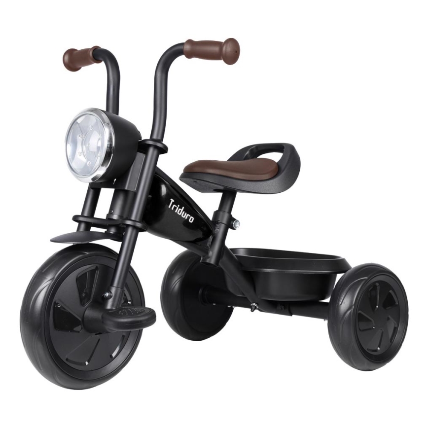QPlay - Children's tricycle TRIDURO black