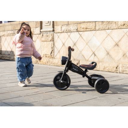 QPlay - Children's tricycle TRIDURO black