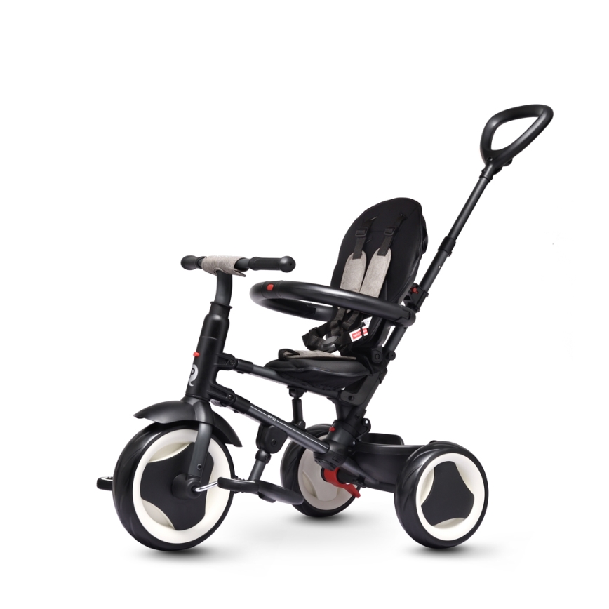 QPlay - Kids' 3-in-1 Tricycle RITO EVO Gray