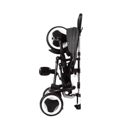 QPlay - Kids' 3-in-1 Tricycle RITO EVO Gray