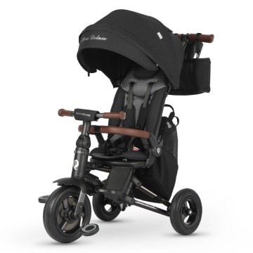 QPlay - Kids' 5-in-1 NOVA DELUXE Tricycle, Black