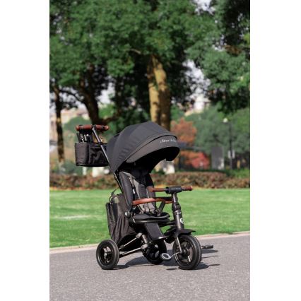 QPlay - Kids' 5-in-1 NOVA DELUXE Tricycle, Black