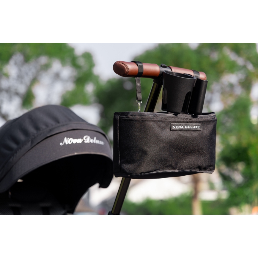 QPlay - Kids' 5-in-1 NOVA DELUXE Tricycle, Black