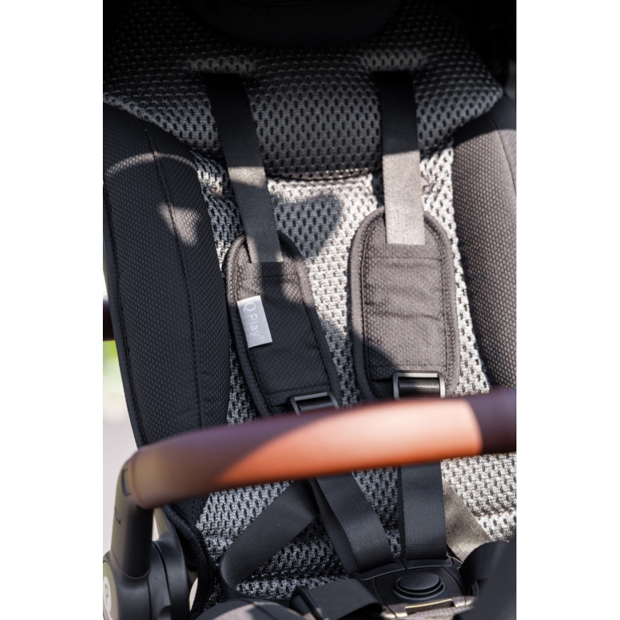 QPlay - Kids' 5-in-1 NOVA DELUXE Tricycle, Black