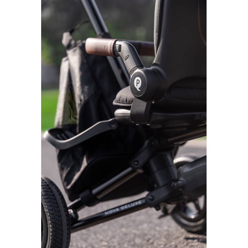QPlay - Kids' 5-in-1 NOVA DELUXE Tricycle, Black