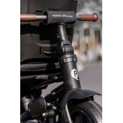 QPlay - Kids' 5-in-1 NOVA DELUXE Tricycle, Black