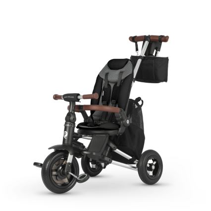 QPlay - Kids' 5-in-1 NOVA DELUXE Tricycle, Black