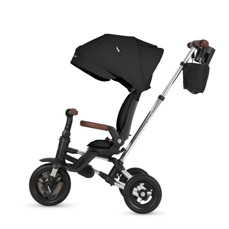 QPlay - Kids' 5-in-1 NOVA DELUXE Tricycle, Black