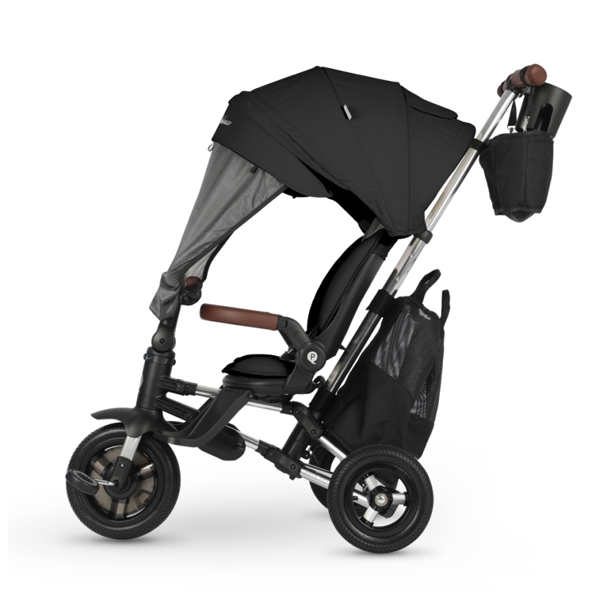 QPlay - Kids' 5-in-1 NOVA DELUXE Tricycle, Black