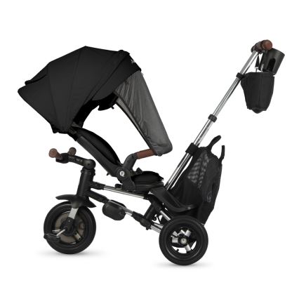 QPlay - Kids' 5-in-1 NOVA DELUXE Tricycle, Black