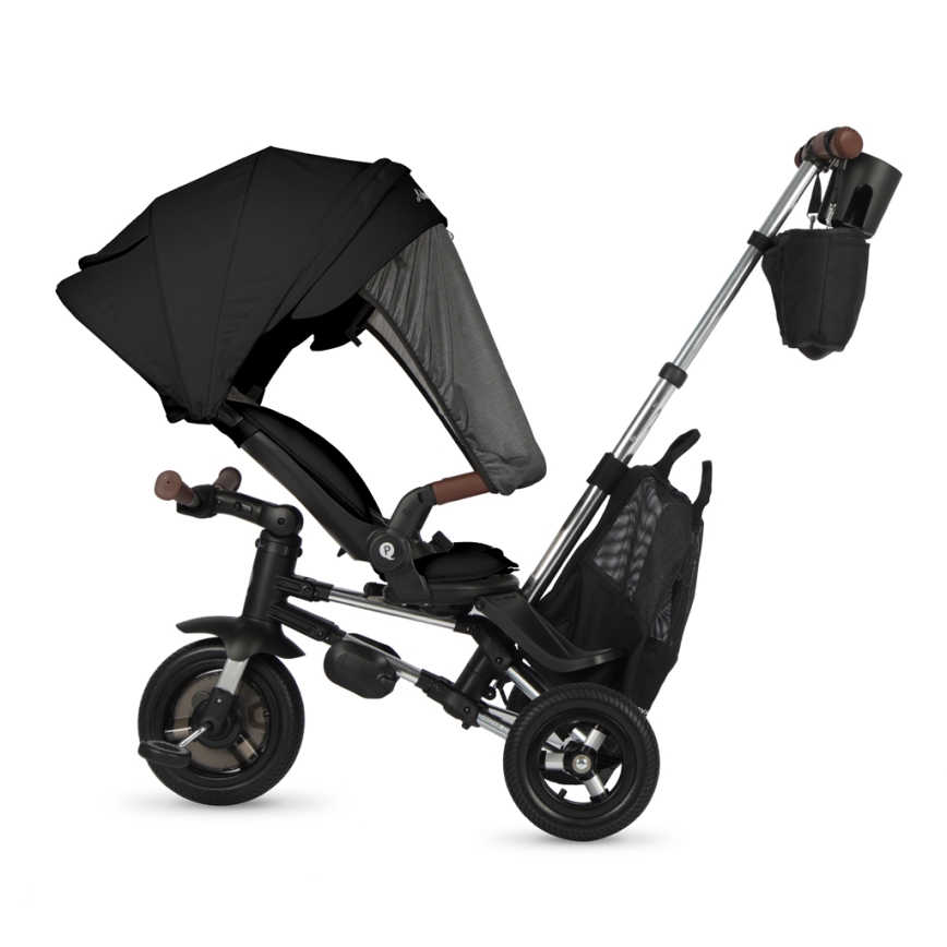 QPlay - Kids' 5-in-1 NOVA DELUXE Tricycle, Black