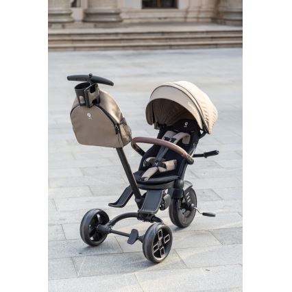 QPlay - Kids' 7-in-1 Tricycle COMFO MAX Beige
