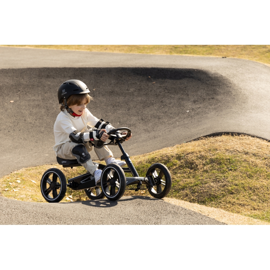 QPlay - Kids' Quad GO KART Black