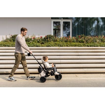 QPlay - NOVA MAX 5-in-1 Children's Tricycle, Beige