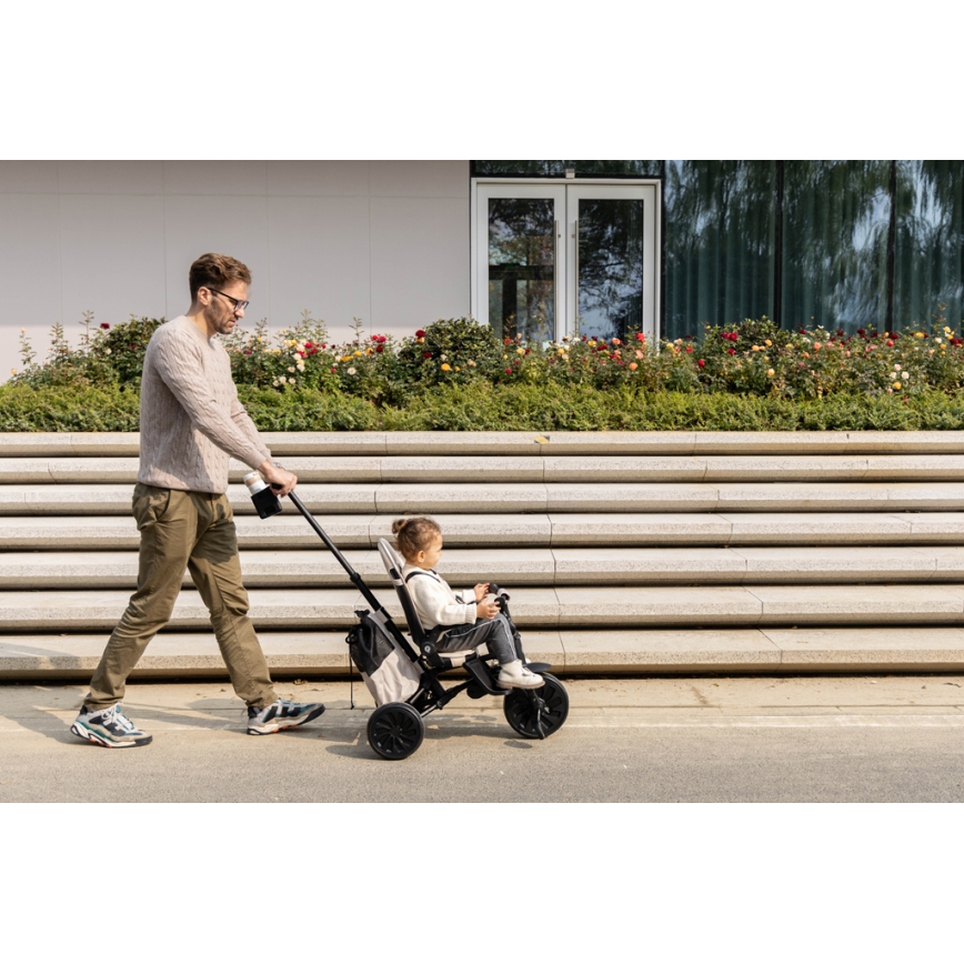 QPlay - NOVA MAX 5-in-1 Children's Tricycle, Beige