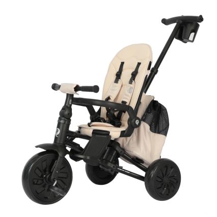 QPlay - NOVA MAX 5-in-1 Children's Tricycle, Beige