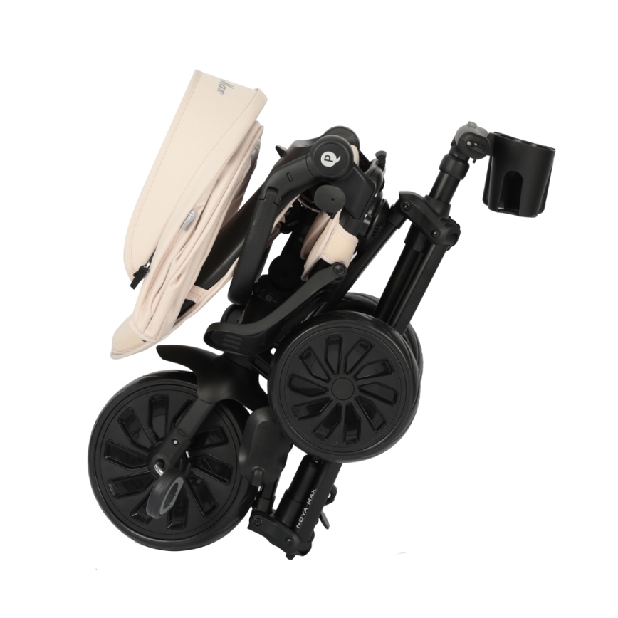QPlay - NOVA MAX 5-in-1 Children's Tricycle, Beige