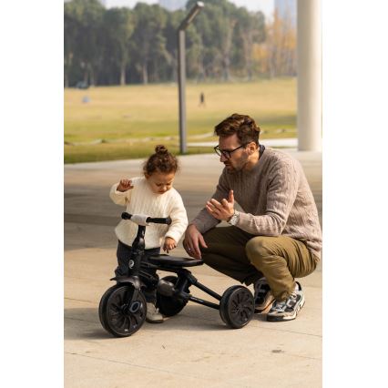 QPlay - NOVA MAX 5-in-1 Children's Tricycle, Black