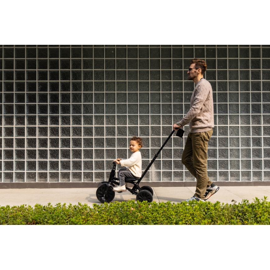 QPlay - NOVA MAX 5-in-1 Children's Tricycle, Black
