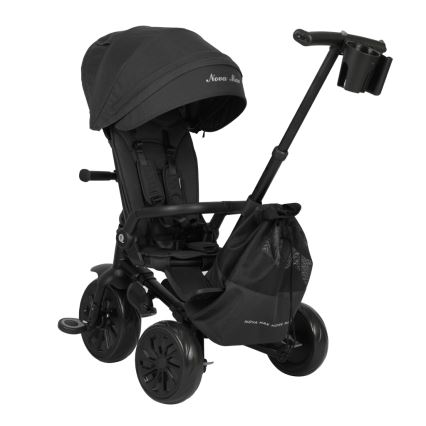 QPlay - NOVA MAX 5-in-1 Children's Tricycle, Black