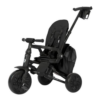 QPlay - NOVA MAX 5-in-1 Children's Tricycle, Black