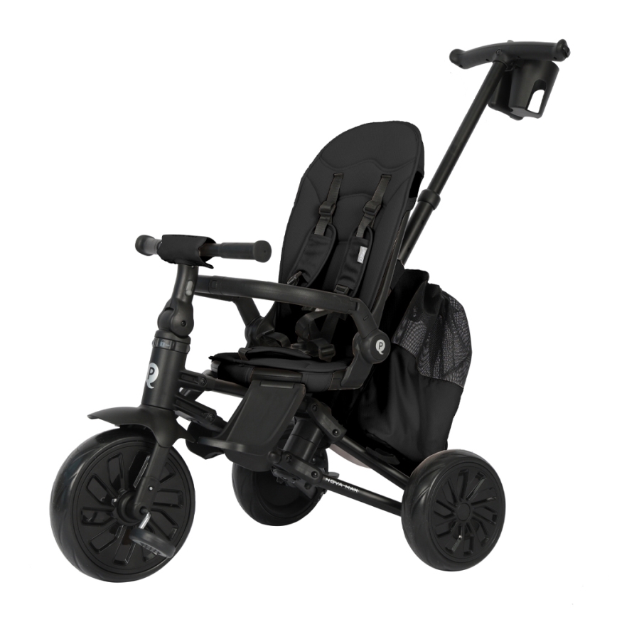 QPlay - NOVA MAX 5-in-1 Children's Tricycle, Black