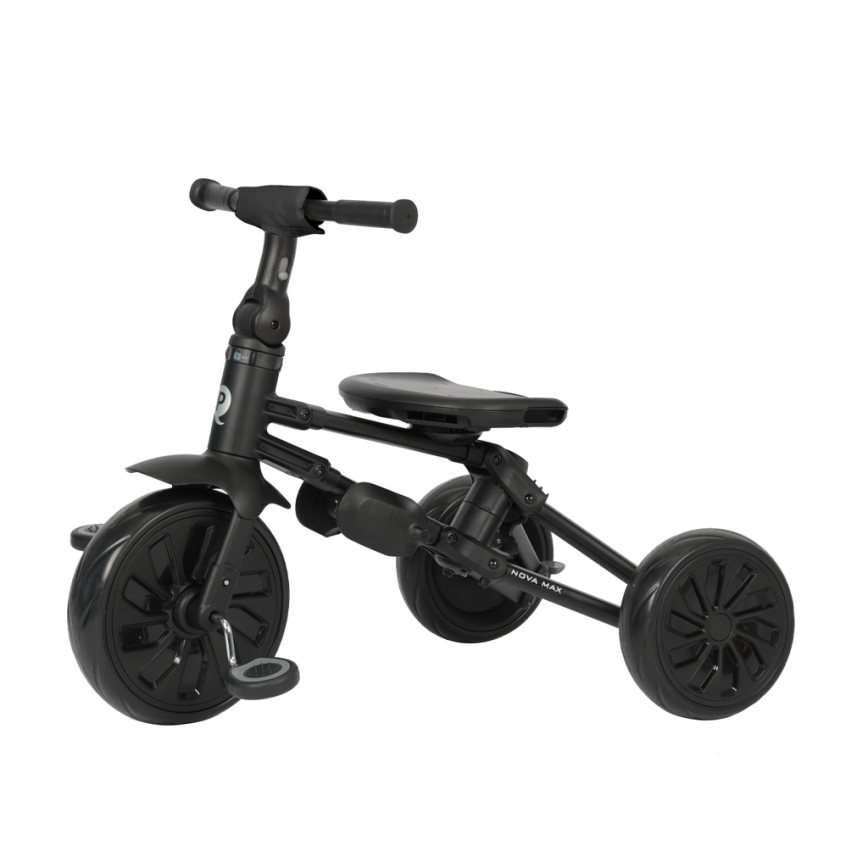 QPlay - NOVA MAX 5-in-1 Children's Tricycle, Black