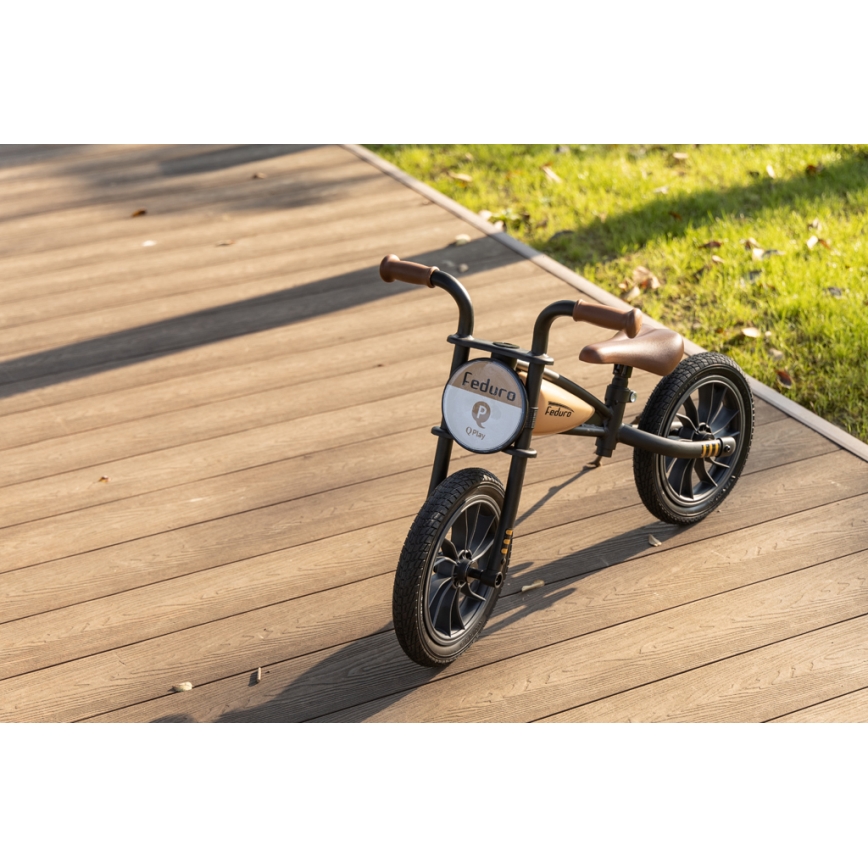 QPlay - Push bike FEDURO black/beige
