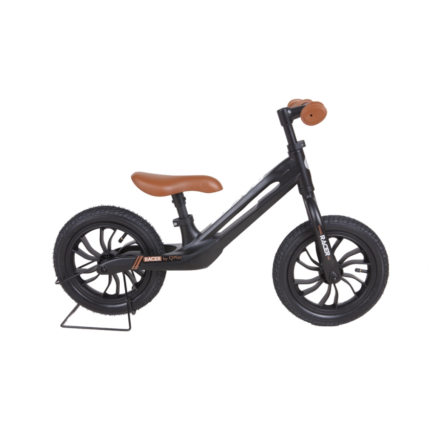 QPlay - Push bike RACER AIR black/brown