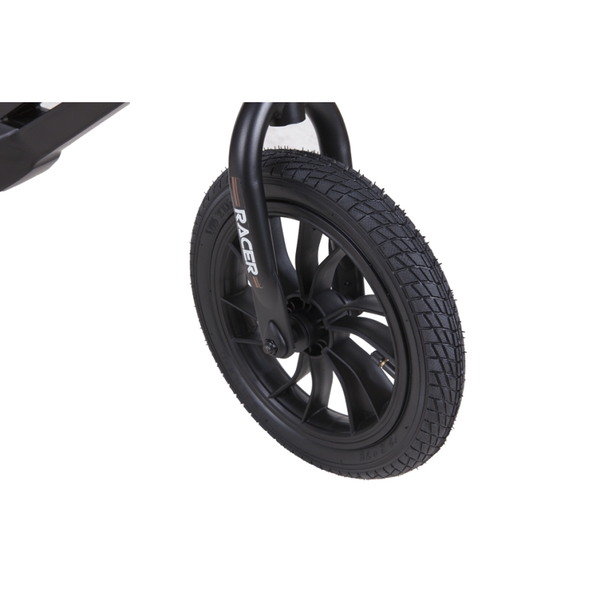 QPlay - Push bike RACER AIR black/brown