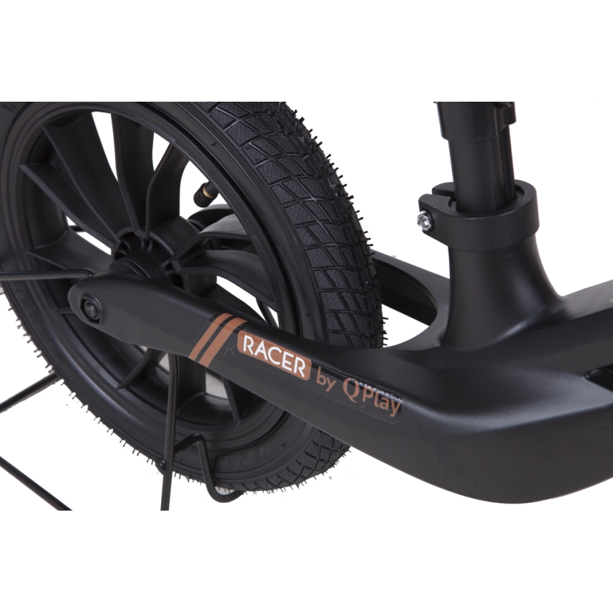 QPlay - Push bike RACER AIR black/brown