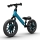 QPlay - Push bike with LED lights on wheels SPARK blue
