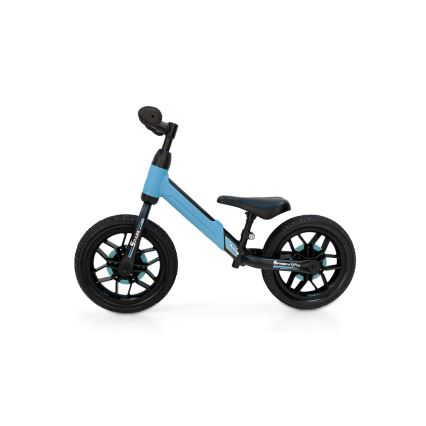 QPlay - Push bike with LED lights on wheels SPARK blue