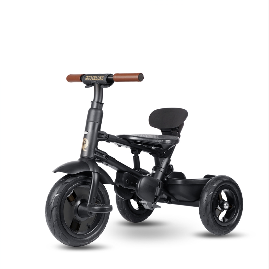 QPlay - RITO DELUXE 6-in-1 Children's Tricycle, Grey
