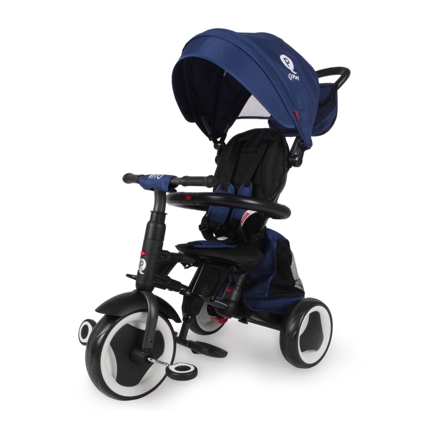 QPlay - RITO EVA PLUS 3-in-1 Kids' Tricycle, Blue