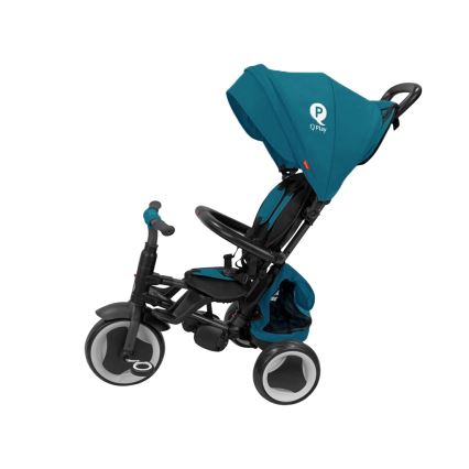 QPlay - RITO EVA PLUS 3-in-1 Kids' Tricycle, Turquoise