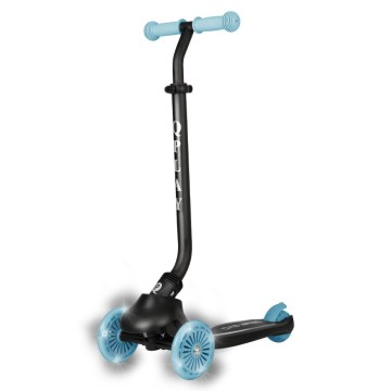 QPlay - SEMA EVO 5-in-1 Kids' Scooter with LED Wheels, Blue