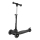 QPlay - SPARKLING Kids' Scooter with LED Wheels, Black