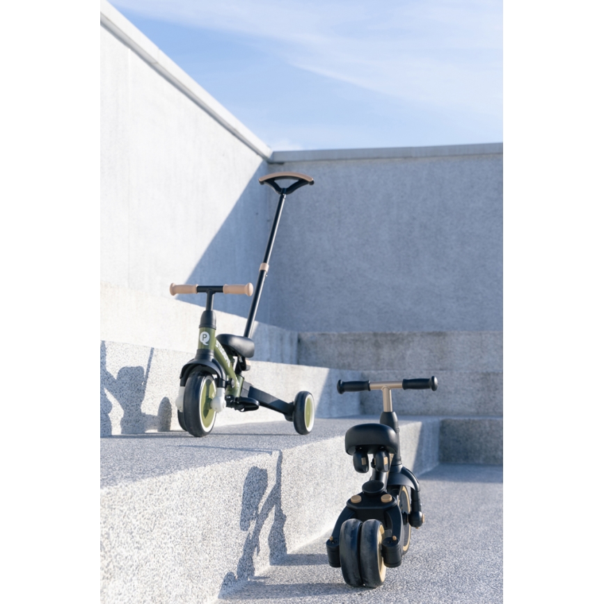 QPlay - STAGER 3-in-1 Kids' Tricycle, Green