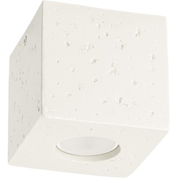 QUAD spotlight 1xGU10/10W/230V concrete/cream