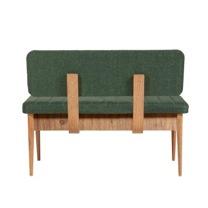 Quilted bench VINA 85x110 cm green/pine atlantic