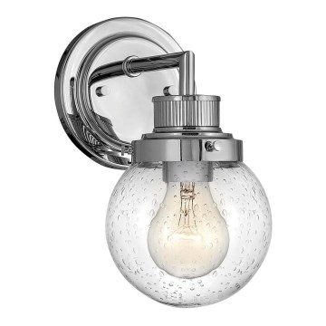 Quintiesse - Bathroom wall light POPPY 1xE27/60W/230V IP44 polished chrome