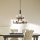Quintiesse - Chain-hung chandelier ANGELO 9x E27/60W/230V, oak finish