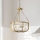 Quintiesse - Chain-hung Chandelier ROUX 3xE27/60W/230V Ø 40.6 cm, Gold