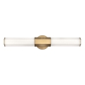Quintiesse - FACET LED Bathroom Wall Light 2xLED/12W/230V IP44, Gold
