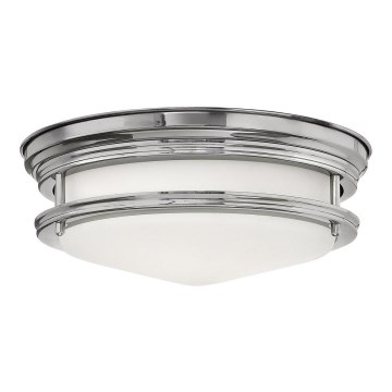 Quintiesse - HADRIAN Outdoor Ceiling Light 2x E27/40W/230V, Ø 27.8 cm, IP44, Polished Chrome