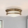 Quintiesse - HADRIAN Outdoor Ceiling Light 2x E27/40W/230V Ø 30.5 cm IP44 Bronze