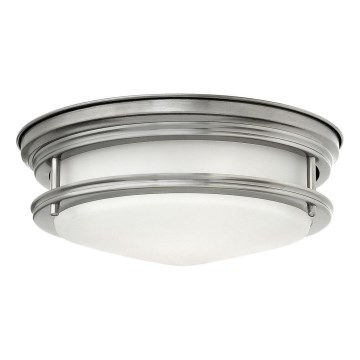 Quintiesse - HADRIAN Outdoor Ceiling Light 2xE27/40W/230V Ø 30.5 cm IP44 Matte Chrome