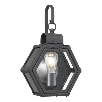 Quintiesse - HEATH M Outdoor Wall Light 1xE27/60W/230V IP44 Black