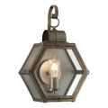 Quintiesse - HEATH M Outdoor Wall Light 1xE27/60W/230V IP44 Bronze